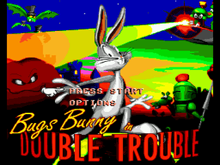 Bugs Bunny Double Trouble screenshot 2 for Sega Genesis